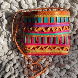 Vintage Sharif Striped Women's Bag